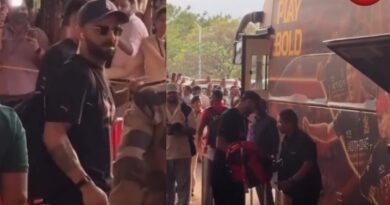 Virat Kohli Raipur Arrival