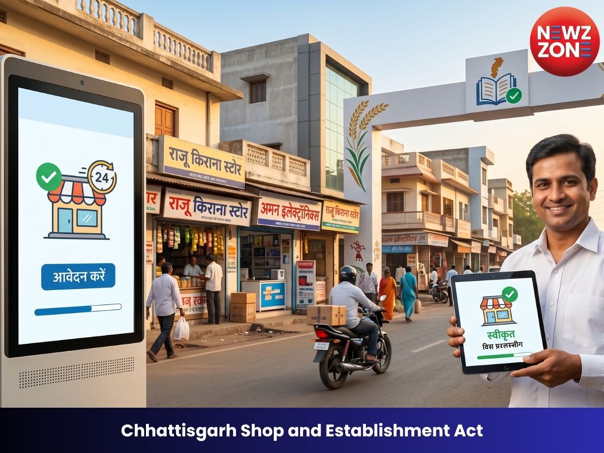 Chhattisgarh Shop and Establishment Act: अब 24 घंटे में मिलेगा पंजीयन प्रमाणपत्र, पूरी प्रक्रिया हुई ऑनलाइन