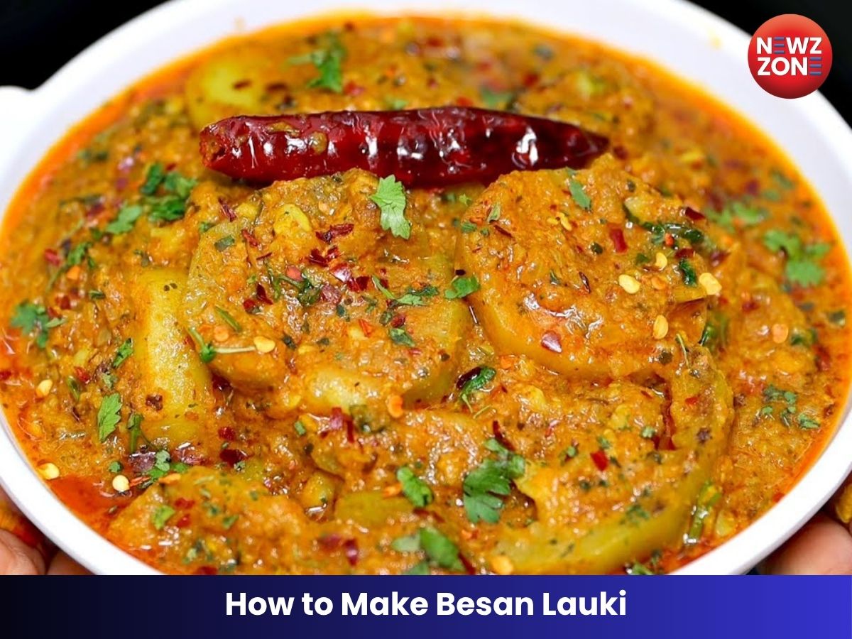 How to Make Besan Lauki: बहुत खा ली साधारण लौकी की सब्जी, अब बनाएं बेसन और अमचूर वाली चटपटी घिया, बच्चे भी मांग-मांग कर खाएंगे