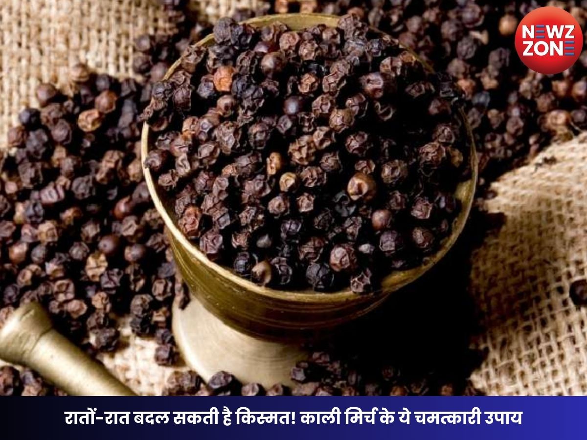 Kali Mirch Totke: रातों-रात बदल सकती है किस्मत! काली मिर्च के ये चमत्कारी उपाय दूर कर सकते हैं धन संकट और नकारात्मकता