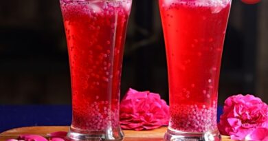 Rose Sharbat Recipe