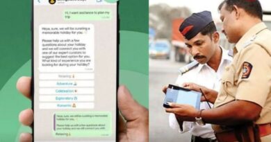 Traffic challan will be sent on WhatsApp and SMS
