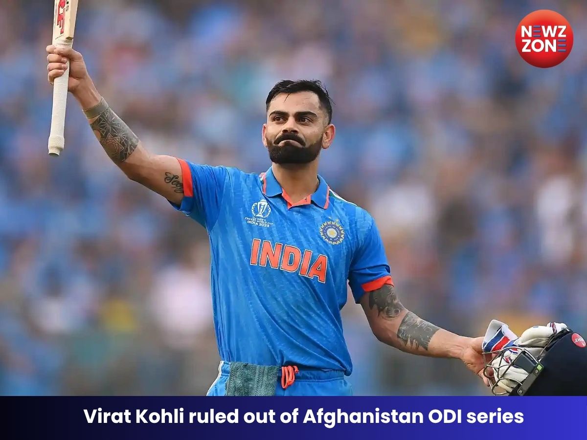 Virat Kohli Ruled Out: टीम इंडिया को लगा तगड़ा झटका, विराट कोहली अफगानिस्तान सीरीज से बाहर