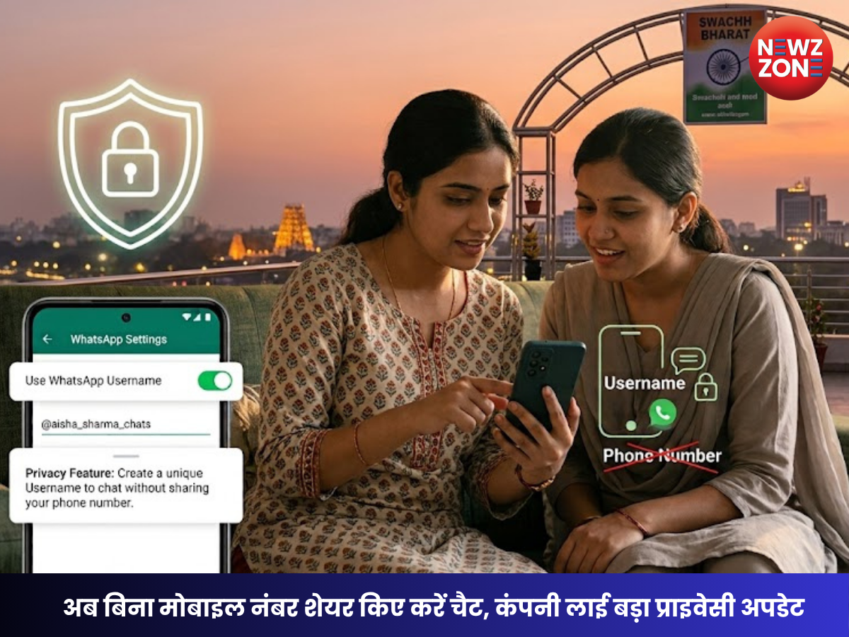 WhatsApp Username Feature: अब बिना मोबाइल नंबर शेयर किए करें चैट, कंपनी लाई बड़ा प्राइवेसी अपडेट