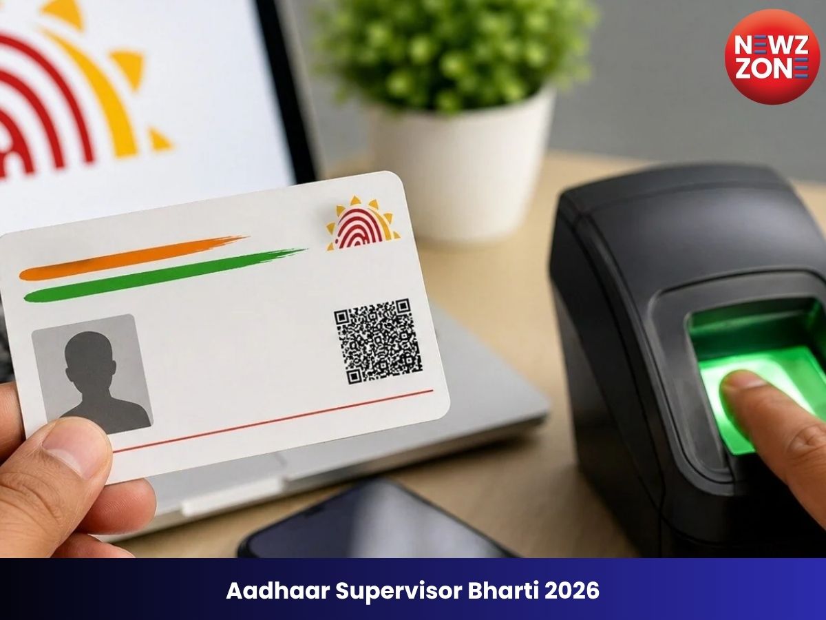 Aadhaar Supervisor Bharti 2026: 17 राज्यों में 401 पदों पर भर्ती, 12वीं पास उम्मीदवारों के लिए सुनहरा मौका