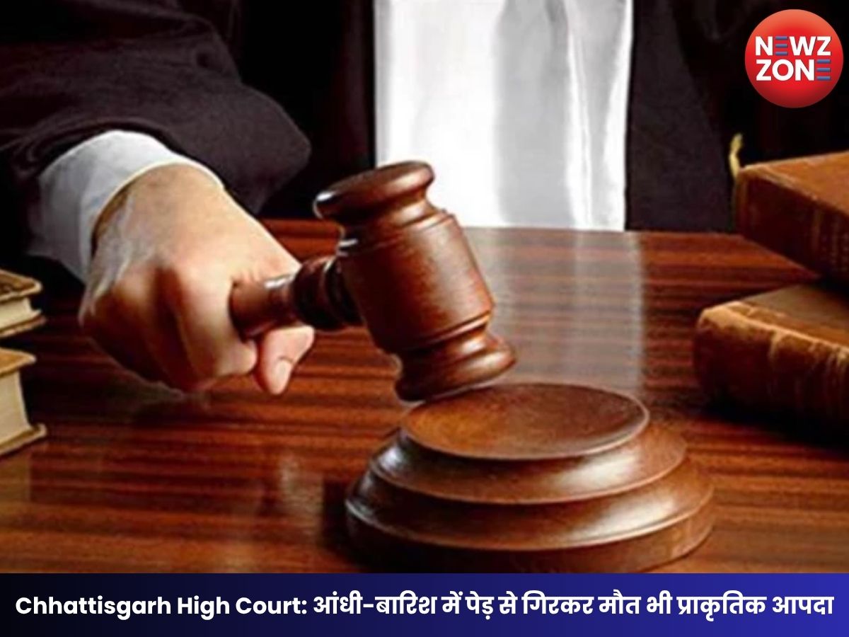 Chhattisgarh High Court: आंधी-बारिश में पेड़ से गिरकर मौत भी प्राकृतिक आपदा, परिवार को मिलेगा ₹4 लाख मुआवजा
