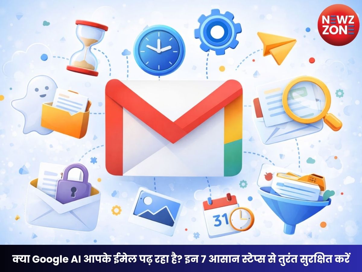 Gmail Hacks: क्या Google AI आपके ईमेल पढ़ रहा है? इन 7 आसान स्टेप्स से तुरंत सुरक्षित करें अपना Gmail अकाउंट