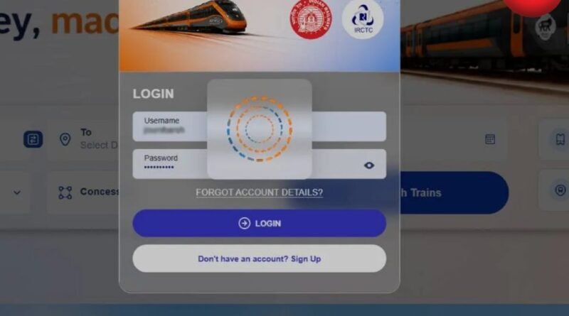 IRCTC New Website