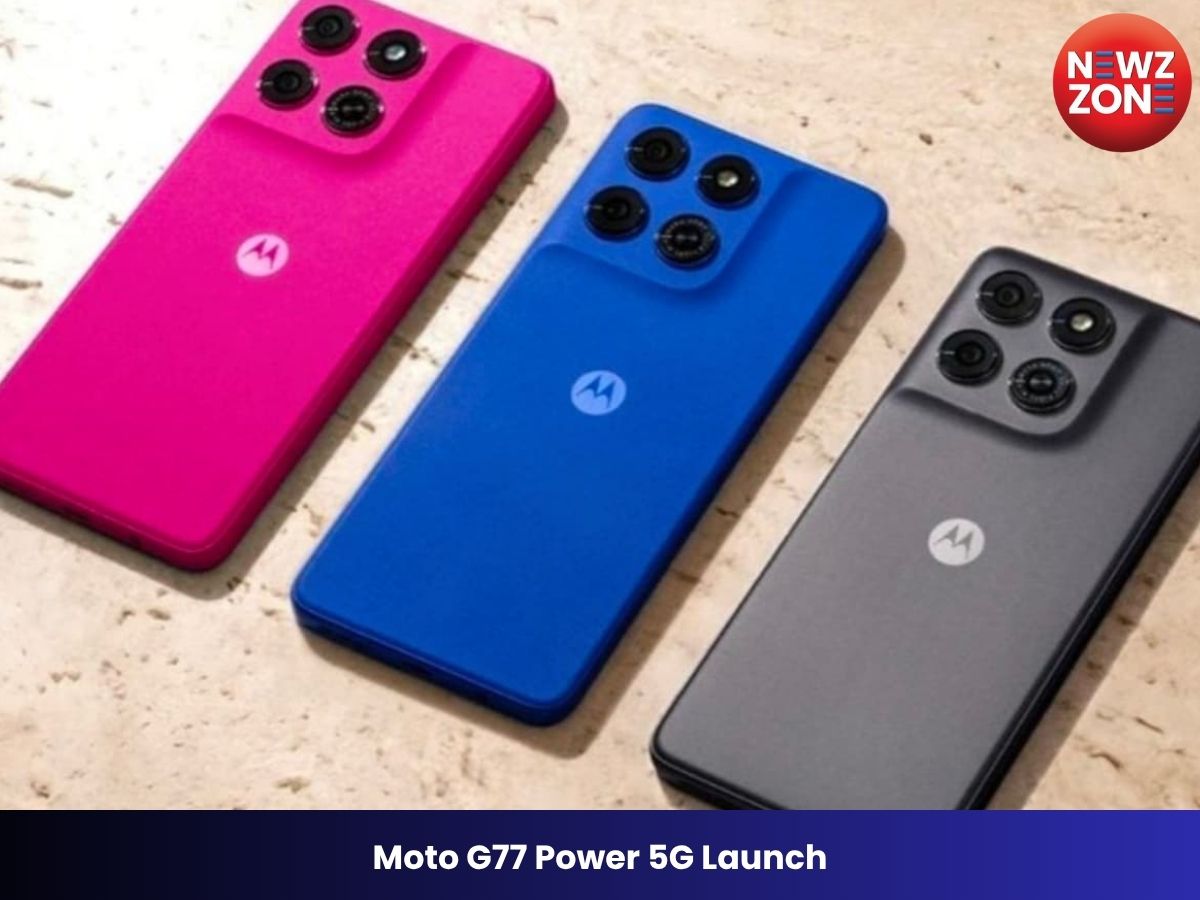 Moto G77 Power 5G Launch: 7000mAh बैटरी, 50MP कैमरा और 8GB RAM के साथ आया Motorola का नया स्मार्टफोन