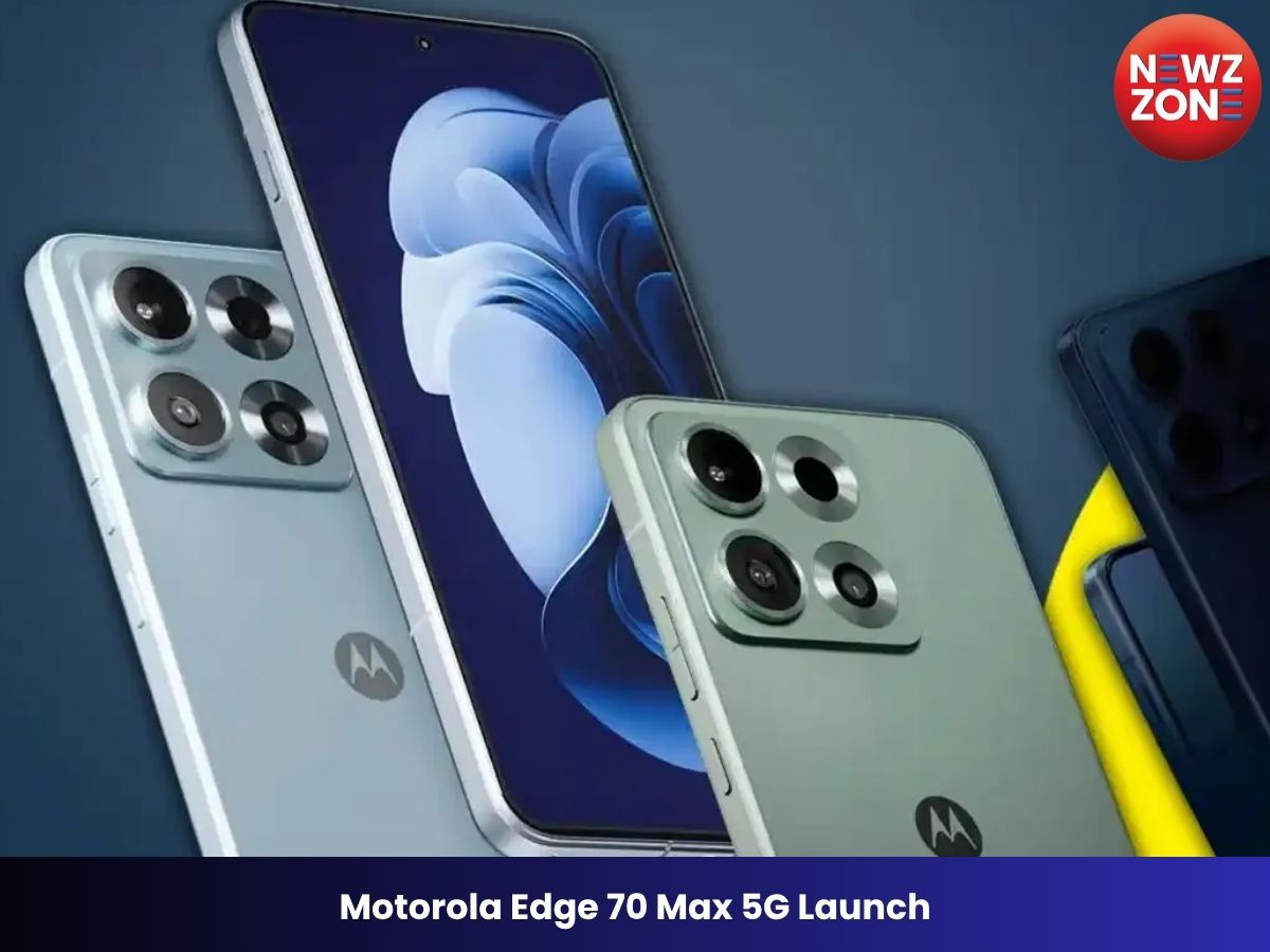 Motorola Edge 70 Max 5G Launch: 7100mAh बैटरी, 50MP OIS कैमरा और 90W फास्ट चार्जिंग के साथ प्रीमियम स्मार्टफोन पेश