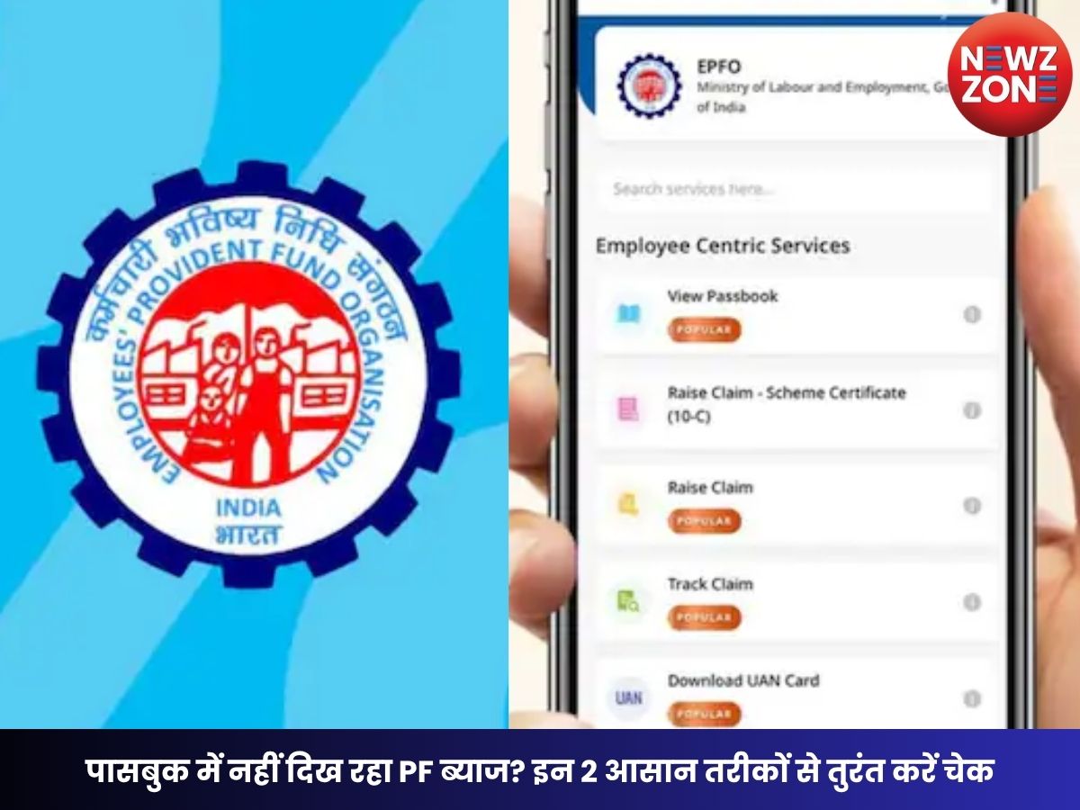 PF Interest 2025-26: पासबुक में नहीं दिख रहा PF ब्याज? इन 2 आसान तरीकों से तुरंत करें चेक