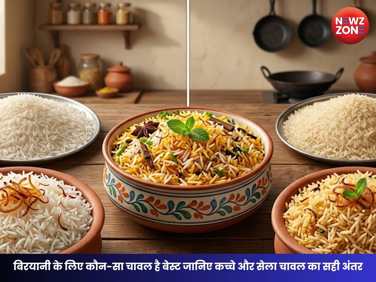 Raw Rice vs Parboiled Rice: बिरयानी के लिए कौन-सा चावल है बेस्ट? जानिए कच्चे और सेला चावल का सही अंतर