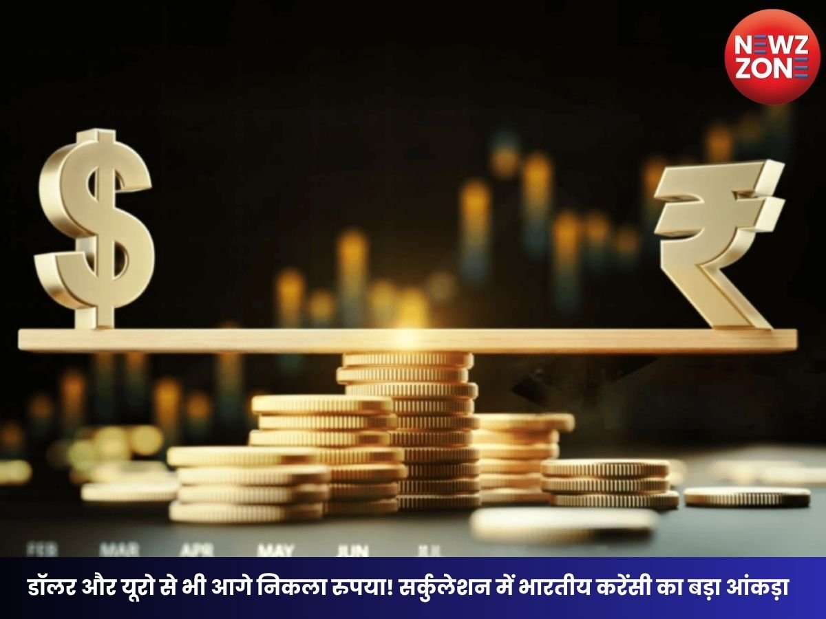 Rupee vs Dollar: डॉलर और यूरो से भी आगे निकला रुपया! सर्कुलेशन में भारतीय करेंसी का बड़ा आंकड़ा