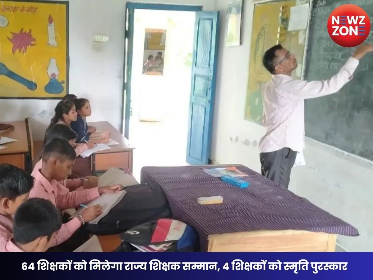 CG Teacher Award 2026: 64 शिक्षकों को मिलेगा राज्य शिक्षक सम्मान, 4 शिक्षकों को स्मृति पुरस्कार