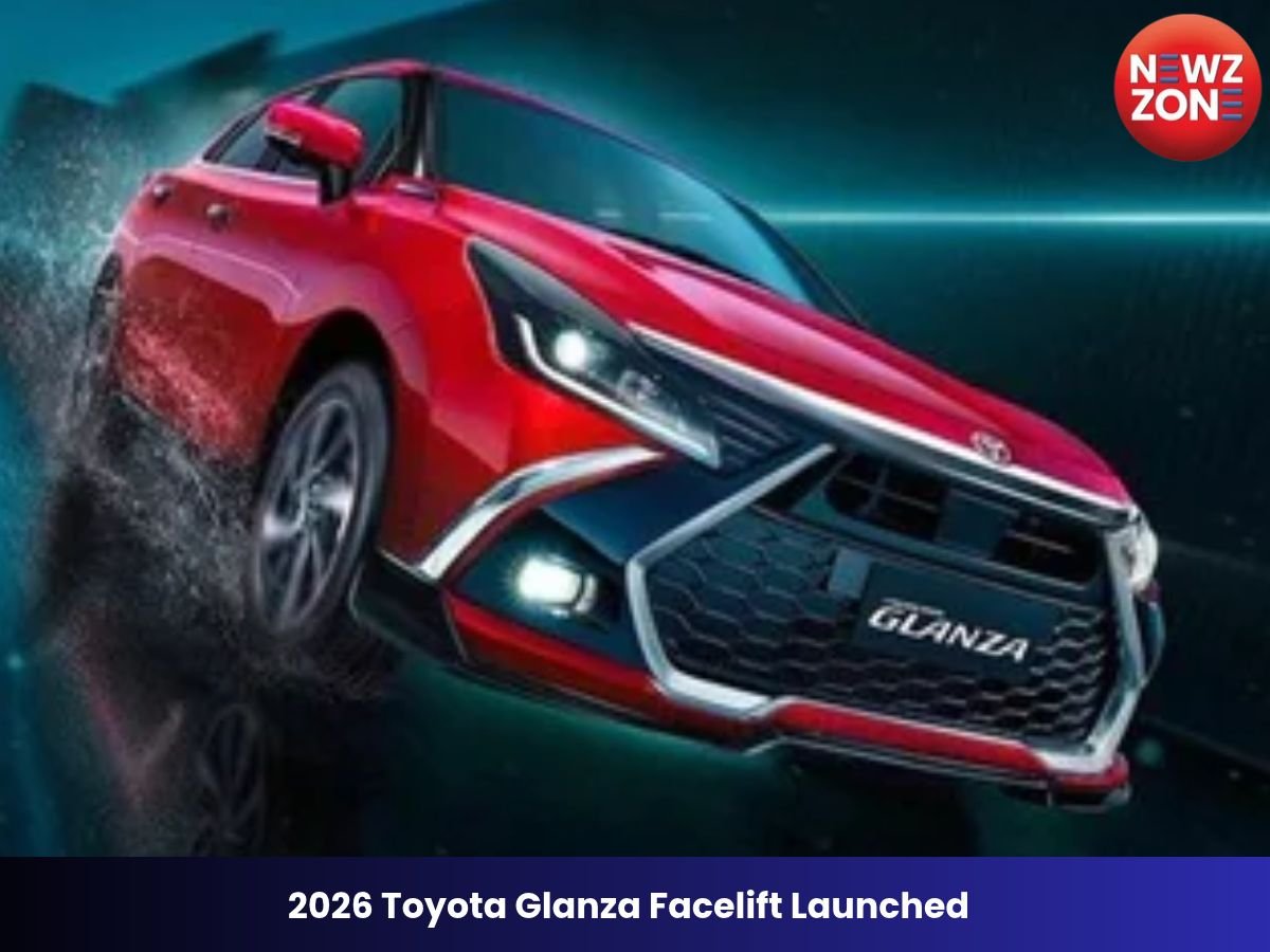 2026 Toyota Glanza Facelift Launched: ₹6.99 लाख से शुरू कीमत, Level-2 ADAS और वेंटिलेटेड सीट्स के साथ नई ग्लैंजा लॉन्च