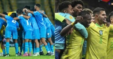 India vs Brazil Football Match