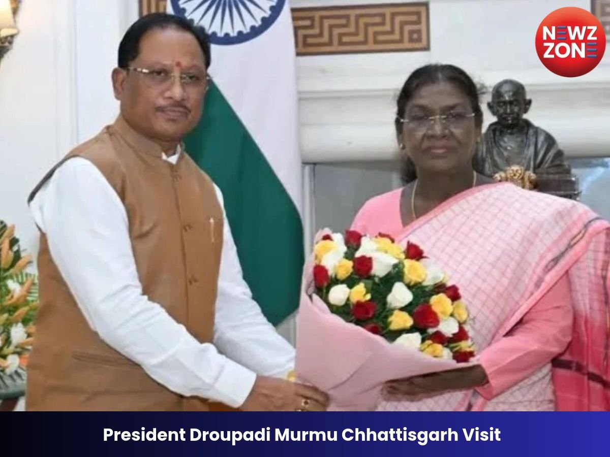 President Droupadi Murmu: राष्ट्रपति द्रौपदी मुर्मू पहुंचीं रायपुर, CM विष्णुदेव साय ने किया स्वागत; जानें दो दिवसीय छत्तीसगढ़ दौरे का पूरा कार्यक्रम