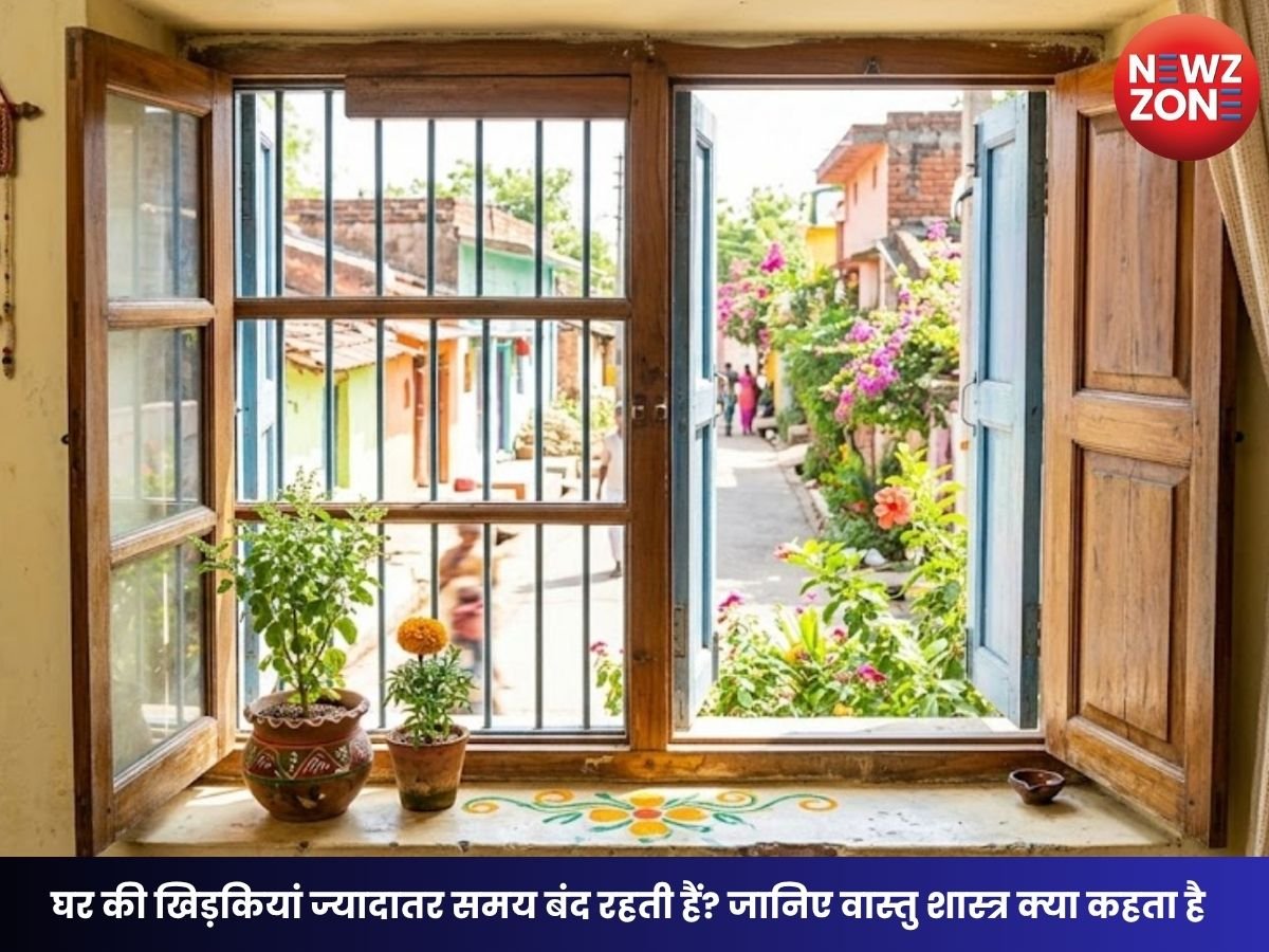 Vastu Tips: घर की खिड़कियां ज्यादातर समय बंद रहती हैं? जानिए वास्तु शास्त्र क्या कहता है