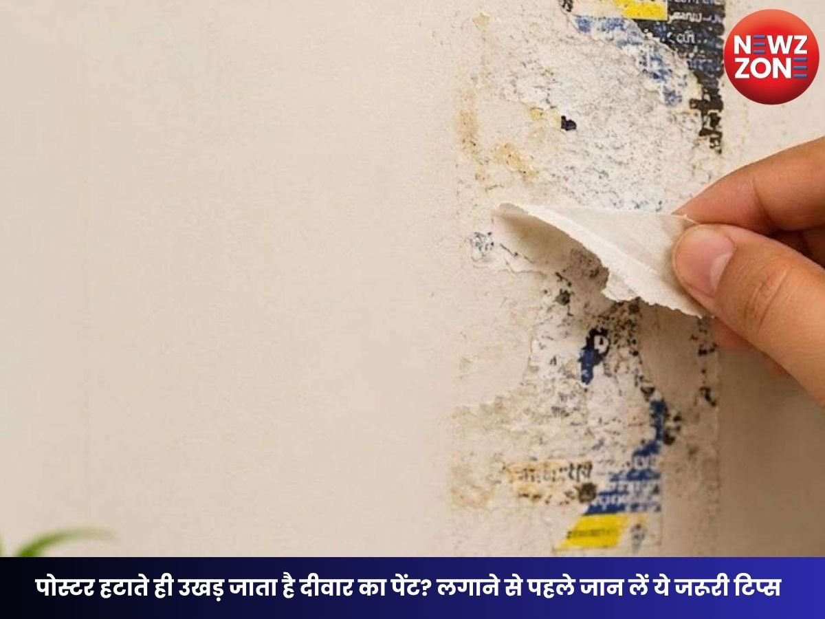 Wall Paint Damage: पोस्टर हटाते ही उखड़ जाता है दीवार का पेंट? लगाने से पहले जान लें ये जरूरी टिप्स