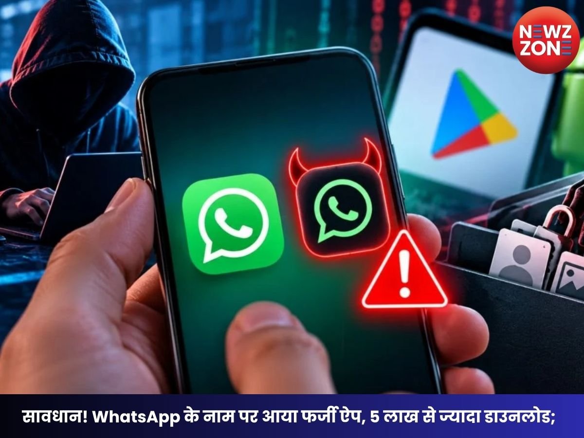 WhatsApp Fake App: सावधान! WhatsApp के नाम पर आया फर्जी ऐप, 5 लाख से ज्यादा डाउनलोड; ऐसे करें असली ऐप की पहचान
