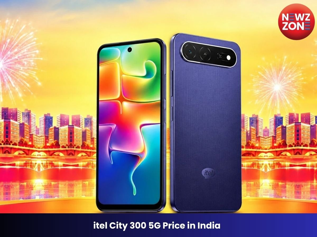 itel City 300 5G Price in India: ₹14,999 में लॉन्च हुआ, 5000mAh बैटरी और Android 16 Go Edition के साथ आया नया बजट स्मार्टफोन